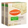 Manischewitz Egg & Onion Matzo 10oz (2 Pack) Crisp &