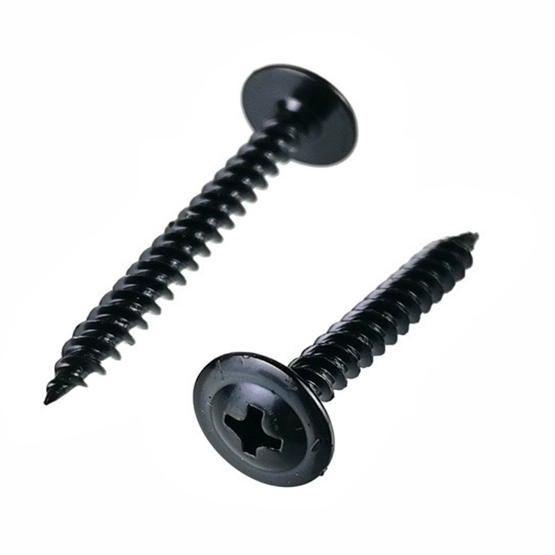 FandWay 100Pcs M4.2 x 25mm Wafer Head Self-Tapping Screws, Modified