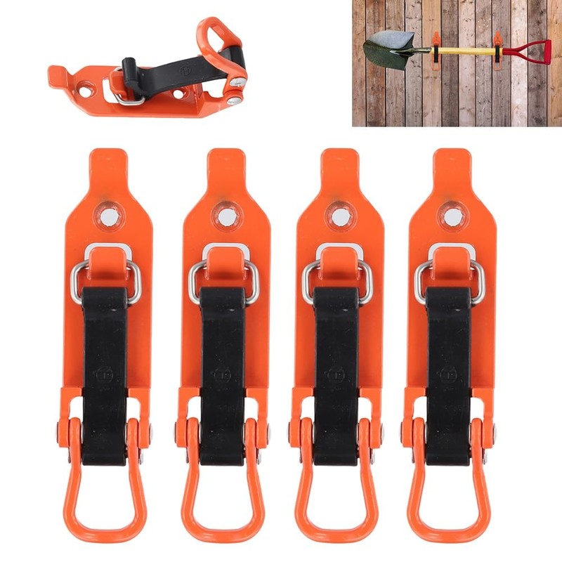 Fist Clamp Car Trailer RV Boat Home Accessories Orange Shovel