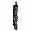 C.R. LAURENCE DL2210DU14 CRL Dark Bronze 1/4" Offset Flush Bolt
