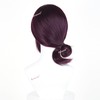 Probeauty Short Purple Anime Wig Deep Purple Wig for Women