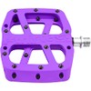 e*thirteen Components Base Flat Pedals Eggplant, Set