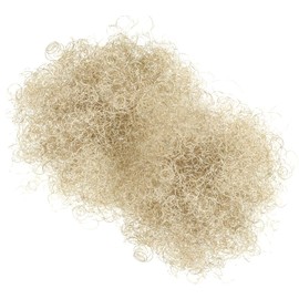 com-four® 40g premium angel hair - fine metallic tinsel for Advent wreath, arrangement, Christmas tree - Christmas table decoration - metal threads (Metal - champagne colored)