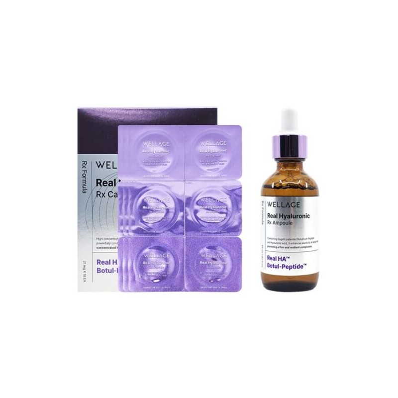 etv 웰라쥬 시즌4 리얼 히알루로닉 알엑스 동결건조 캡슐 18회분+앰플 55ml
