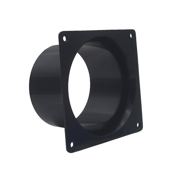 JSIXASO Wall Flange for Ventilation System Mounting Round Pipe PVC