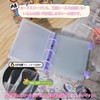 Sealing Book, Transparent A8, Mini Binder (10 Refills + 10