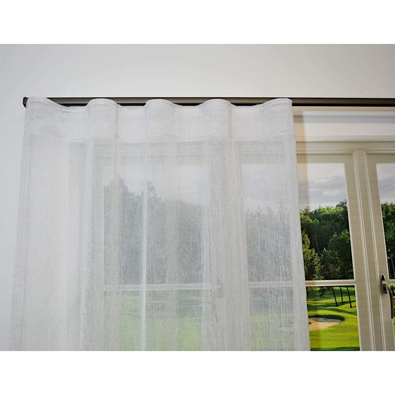 Wave Fold Curtain Tape and Hooks-10 Yards/100 Hooks