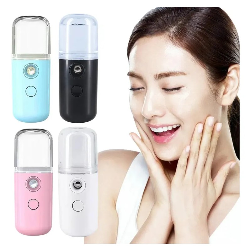 Pulverizador Facial Mist, Humidificador, Nebulizador Recarga