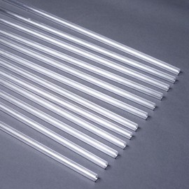 BalsaCircle 28-Inch Silver Metallic Ceiling Draping Canopy Hoop Metal Hardware Kit for 4 Panels - Wedding Ceremony Reception Party Home Decorations