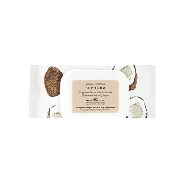 SEPHORA COLLECTION Clean Cleansing & Gentle Exfoliating Wipes