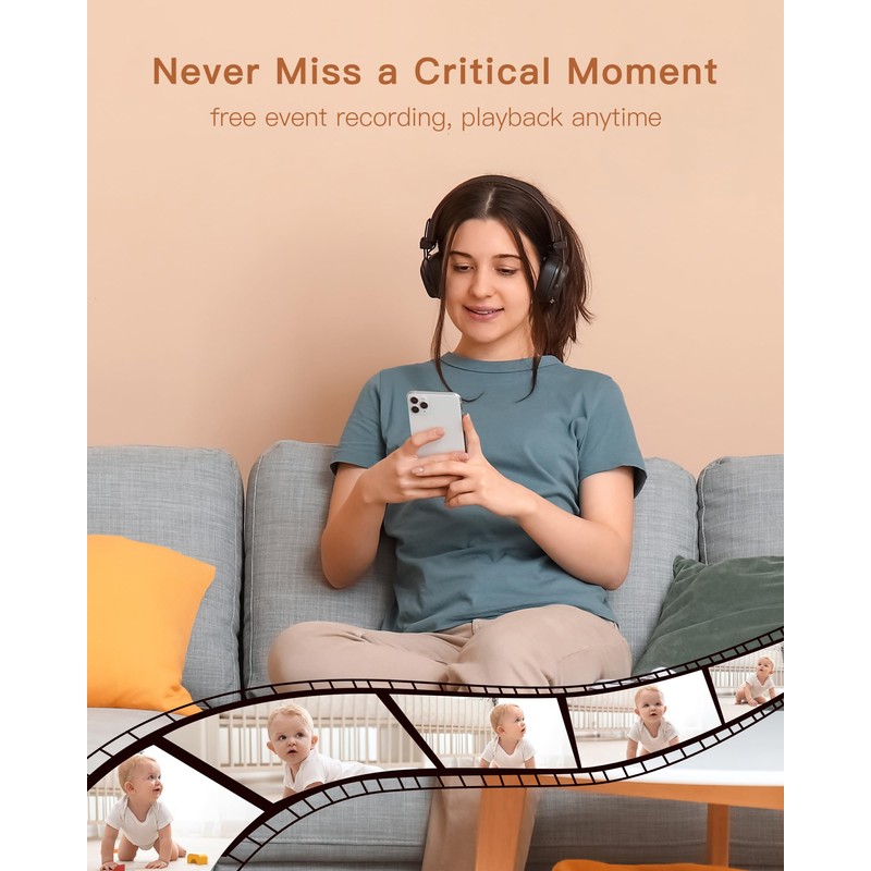 Arenti 5 Inch Wireless Display for Baby Camera, A4/B2/D3 Replacement