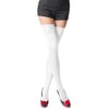 Romartex Opaque 80 Denier Microfibre Hold Ups Stockings, M, white