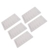 5Pcs Double Sided Microblading Practice Skin Soft Silicone Eyebrow Tattoos