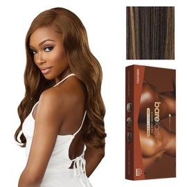 Sensationnel Bare Lace Fulllace Wig - Unit 2 Human Hair Blend All Lacefrontal Glueless Synthetic 180 Degree Preplucked Hairline (BALAYAGEGOLD)