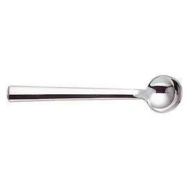 Alessi 18/10 Edelstahl Spiegel poliert "Rundes Modell" Mokka Kaffeelöffel, Set 6 Stück, silber