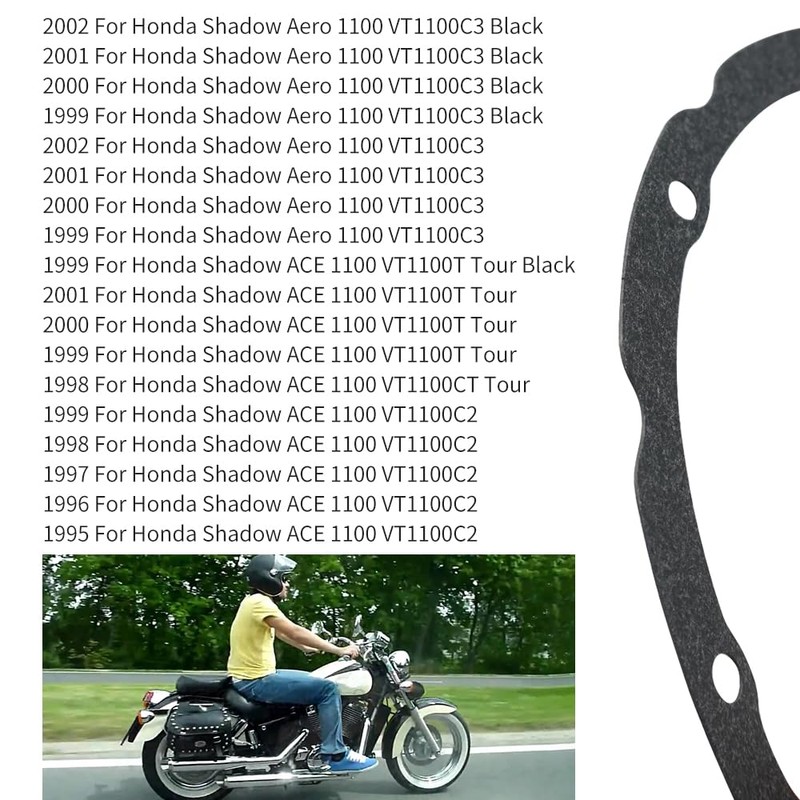 Clutch & Cover Gasket Kit Compatible with Shadow ACE 1100