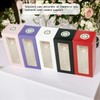 24 Pcs Gift Boxes with Ribbon for Sublimation Glass Exhibition