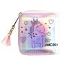 Timlee Cute Rainbow Unicorn Design Short Wallets (Dancing Unicorn)