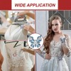 Rhinestone Butterfly Applique Patches, Crystal Iron On Animal Badges for