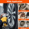 THINKWORK 1/2 Inch Drive Lug Nut Extractor Set, 5pcs Flip