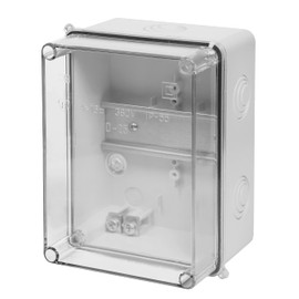 ELEKTROPLAST TH35 Surface-Mounted Shellbox IP55 Distribution Box 158 x 118 x 97 cm Transparent Housing