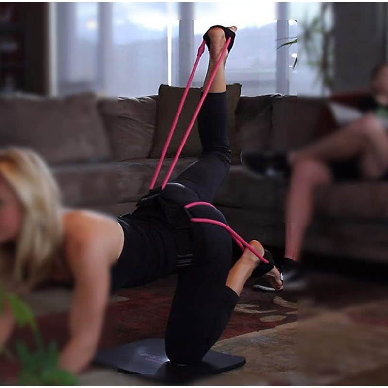 zalati Stretching Belt with Resistance Rope Workout Bands for Legs