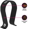 4Gamers Black Headset Stand, Compatible with most Headsets