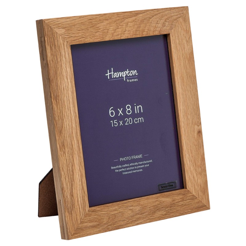 Hampton Frames NEW ENGLAND 6x8 (15x20cm) Natural Oak Picture Photo