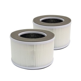 PUREBURG 2-Pack Replacement 3-Stage HEPA Filters Compatible with Pro Breeze PB-P03 4-in-1 Air Purifier, Part Number PB-P03F