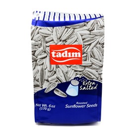 Tadim Sunflower Seeds 170 Gr / 6 Oz (Extra Salted, Pack of 2)
