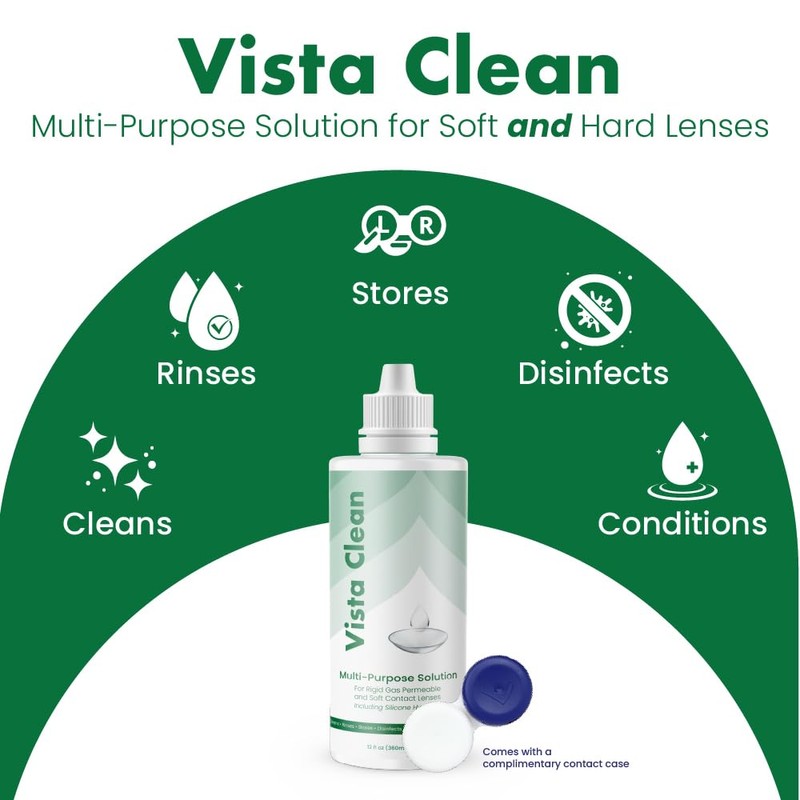 Vista Clean Multi-Purpose Solution for Scleral and Gas Permeable Contact