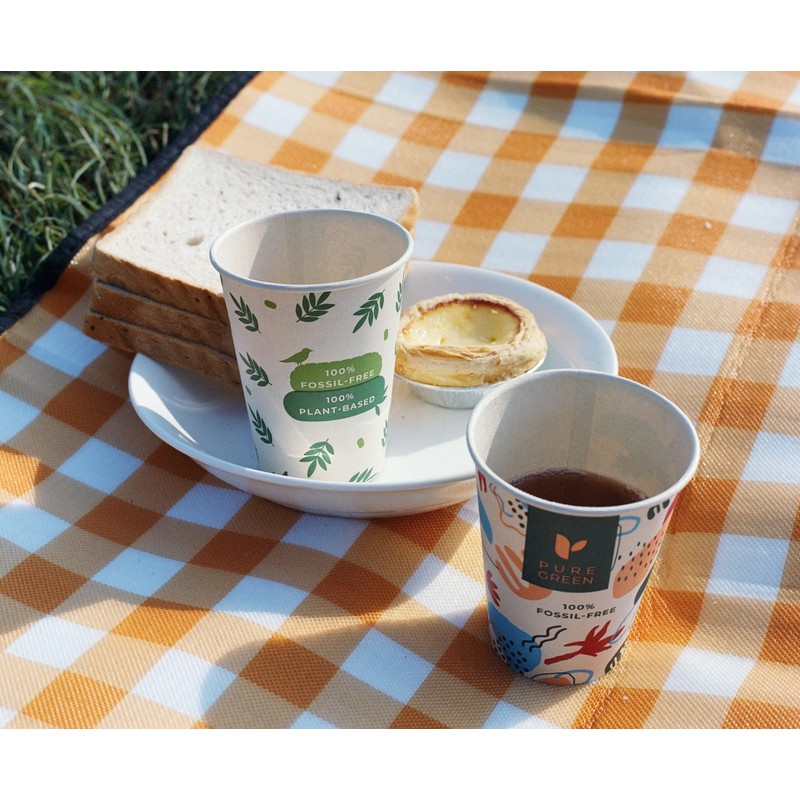 PG EcoAmour Organic Paper Cups 240 ml 8 oz Coffee