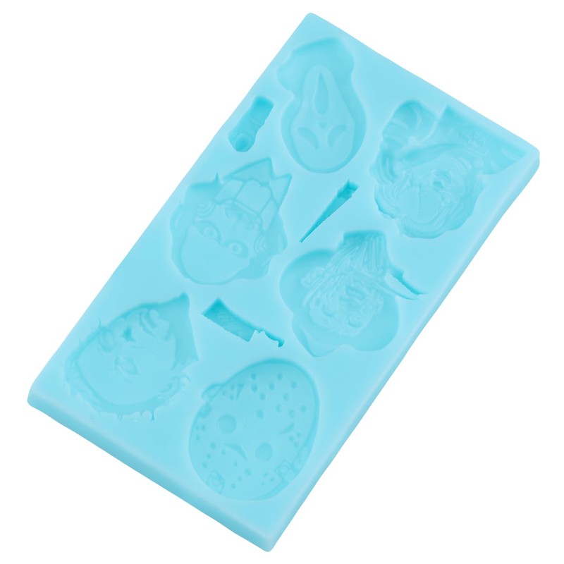 Halloween Silicone Molds Horror Cartoon Character Fondant Mold