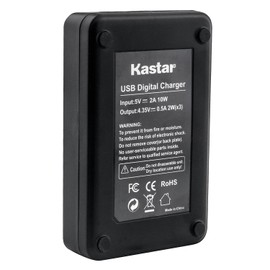 Kastar LCD Dual Charger for Sony NP-BX1 and Sony DSC-RX100 DSC-RX100M2 DSC-RX100M3 DSC-RX100M4 DSC-RX100M5 DSC-WX300 DSC-WX350 DSC-WX500 FDR-X1000V FDR-X3000 HDR-AS10 HDR-AS100V HDR-AS15 HDR-AS20