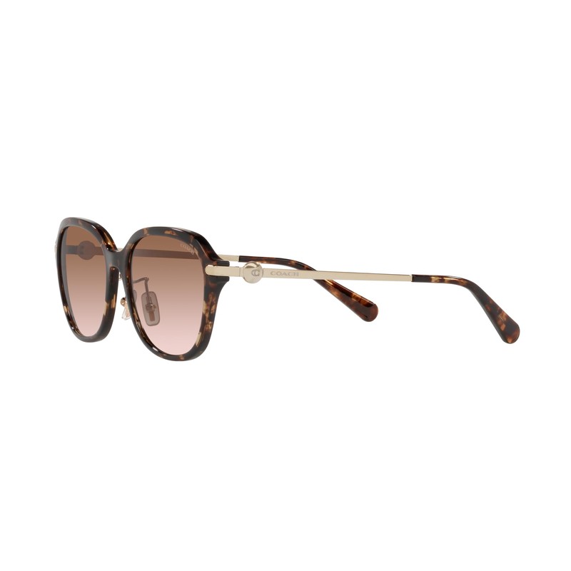 Coach HC8332D Women's Sunglasses, DARK TORTOISE