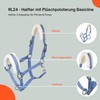 RL24 - Headcollar with Plush Padding Basicline | Halter for