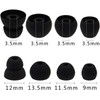 ALXCD Ear Tips Replacement for Beats Flex Wireless Earphones, S/M/L/D