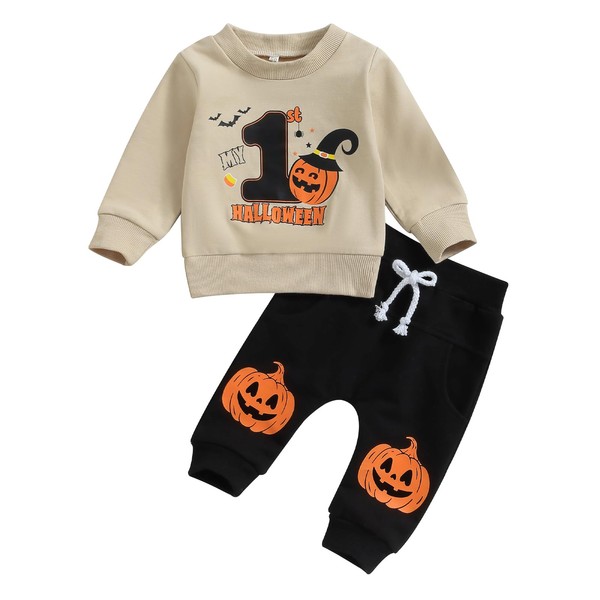 Gureui My First Halloween Baby Boy Outfit 12-18 Months Long