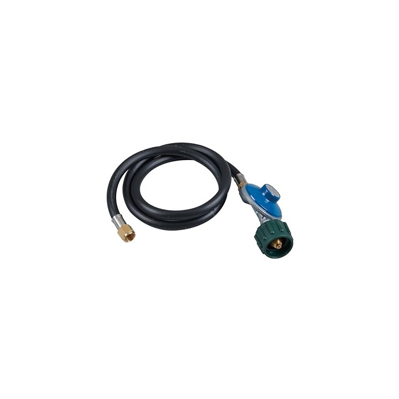 Companion LCC27 Gas Regulator with 3/8" SAE Hose, 1.2 Meter