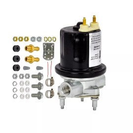 Vphix P4601HP Universal Rotary Vane Electric Fuel Pump 100 GPH 18 PSI 3/8" NPT Threads