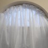 Geelin Arched Curtain Rod for Curved Windows, Extends from 24"