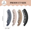 YEJAHY Pack of 4 Banana Clip Hair, Banana Clip, Hair