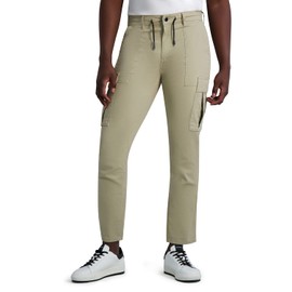 Karl Lagerfeld Paris Men's Casual Pant Cargo, Beige, 34 Regular