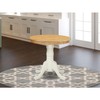 East West Furniture EMT-OLW-TP Eden Dining Room Table - a