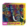 Springbok Elephant Mandala 1000 Piece Jigsaw Puzzle for Adults -