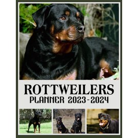 R0tweiIers 2023 - 2024 Monthly Planner: R0tweiIers Monthly Daily Planner 2023-2024, Weekly And Monthly Planner Planner Christmas Gifts For Men Women Dad Mom Student Teacher