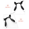 Bwake Replacement Nose Pieces Pads for Maui Jim Makaha/Sandy Beach/Ho'okipa/Kanaha/Turtle