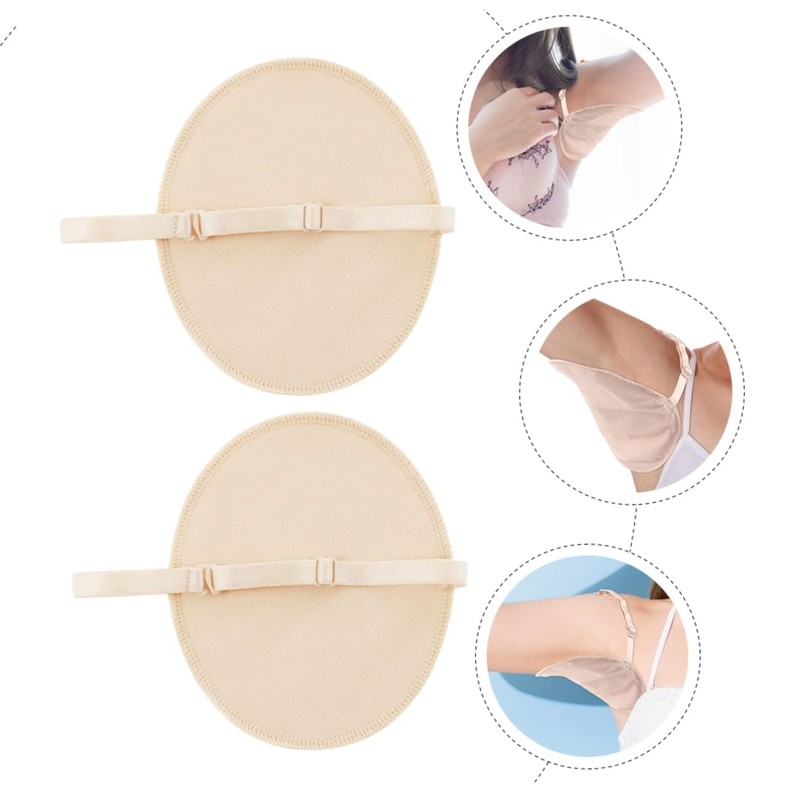 TOVINANNA 5 Pairs Sweat Pads Breathable Underarm Protection Odorless for