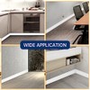 Flexible Baseboard Molding Trim 4 Inch Self-Adhesive Vinyl Wall Base