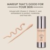 BODYOGRAPHY - NATURAL FINISH Foundation (Light #130): Oil-Free Anti-Aging Salon